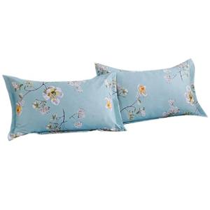 Juego de 2 fundas de almohada con estampado de flores, de a…