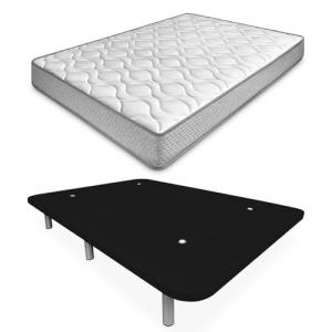 amuéblate online - Cama Completa con Colchón Carla Reversib…