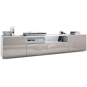 Vladon Mueble TV Mogan, Mueble Televisor con 2 Puertas, 1 P…