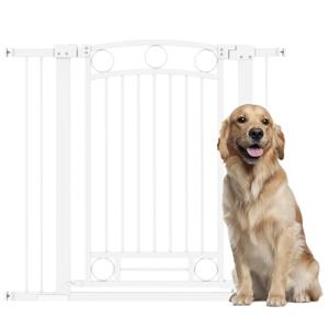 PawHut Barrera de Seguridad para Perros Extensible 76-104 c…
