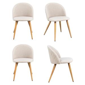 FurnitureR Juego de 4 sillas de Comedor con diseño Moderno…