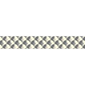 Plage Gris Cenefa Adhesiva ROSVOLL, Vinilo, 300cm x 5cm (19…