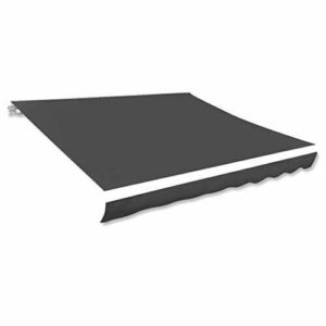 vidaXL Toldo Lona Gris Antracita 281x246 Techo Tienda Carpa…
