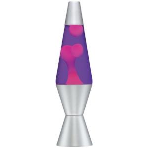 LAVA Lámpara 14.5" púrpura/rosa, aluminio, 14.5"