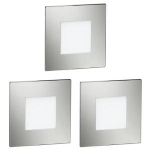 ledscom.de 3 LED aplique de escalera/plafón empotrable FEX…