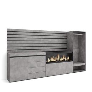 Skraut Home | Aparador | con Almacenamiento | 274x145x35 cm…