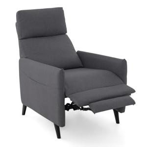 COSTWAY Sillon Relax Reclinable 102/112/140°, Respaldo y Re…