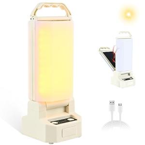 Wholede Lámpara Camping Luz Solar de LED Camping USB Recarg…