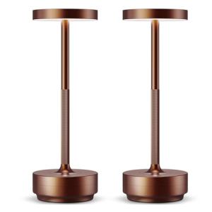 HYMZP Lámpara de Mesa LED Recargable, 3 Colores de Luz con…