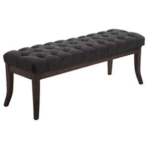CLP Taburete Pie De Cama Ramses En Tela | Banqueta Altura D…