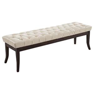 CLP Taburete Pie De Cama Ramses En Simil Cuero | Banqueta A…