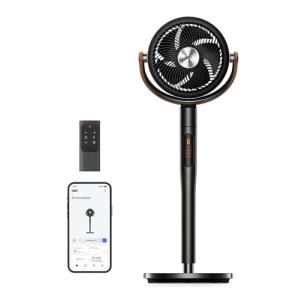 Dreo Smart Ventilador de Pie Silencioso 25dB, 30M de Viento…