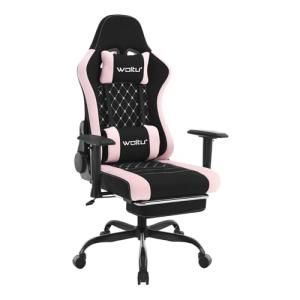 WOLTU Silla Gaming con Masajeador, Silla Ergonómica Escrito…