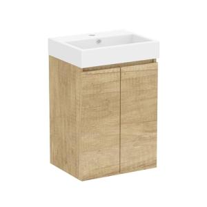 Baikal Mueble de Baño Mini. Mueble MONTADO. 2 Puertas Suspe…
