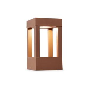Faro Barcelona 70756 - AGRA 200 Baliza marrón óxido 3000K