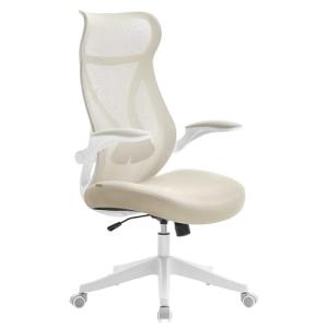 SONGMICS Silla de Oficina, Silla de Escritorio, Respaldo Er…