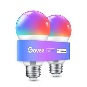 Govee Bombilla LED E27 Inteligentes WiFi y Bluetooth, Funci…