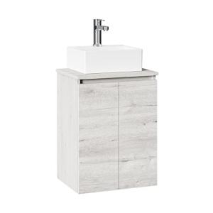 Baikal Mueble de Baño Onyx con Fondo Reducido. Mueble Suspe…