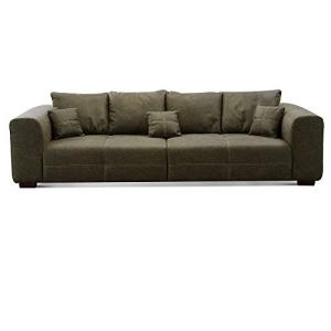 CAVADORE Big Sofa Mavericco - Sofá XXL con Cojines (287 x 6…