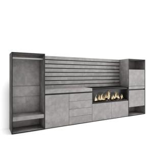 Skraut Home | Aparador | con Almacenamiento | 334x145x35 cm…