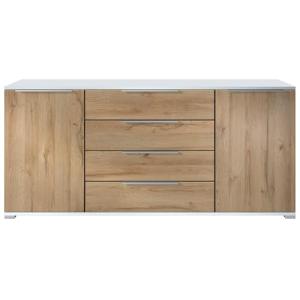 Vladon cómoda Linio V2 166,5 x 72,5 x 35 cm aparador con 2…