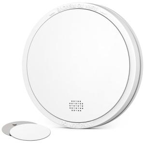 CHZHVAN Detector de Humo con Batería de 10 Años, Alarma de…