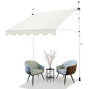 AXT SHADE Toldo Manual Retráctil Enrollable para Balcón 200…