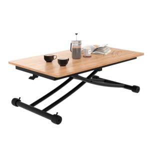 IDMarket - Mesa fija elevable de mesa de comedor rectangula…