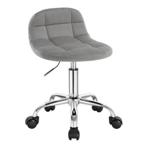 WOLTU Silla de Tocador Terciopelo, Taburete Giratorio con R…