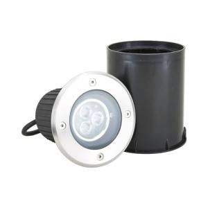 LED Foco de suelo empotrado 'JOS' (Moderno) en Gris hecho d…
