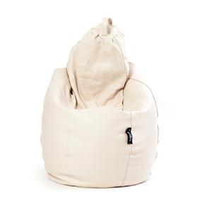 MiPuf - Puff Pera XL Beige | Puff Salon Polipiel Alta Resis…