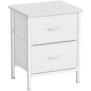 HOMIDEC Mesita de Noche Alta de 55 cm, Mesa Auxiliar con Es…