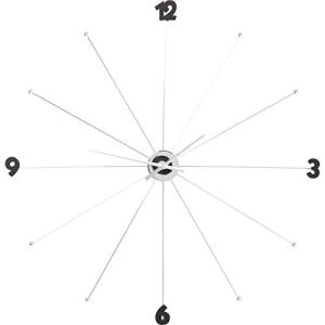 Kare Design Reloj de pared Like Umbrella Balls, cromo, 100…