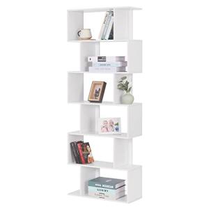 WOLTU Estanteria de Pared para Libros de Almacenamiento de…