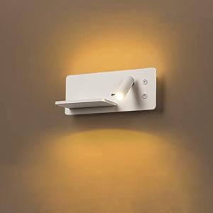Jadssox Luz de lectura LED montada en la pared Aplique de n…