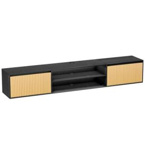 Flycity Mueble TV Suspendido, 180 cm Mesa TV Salon Moderno…