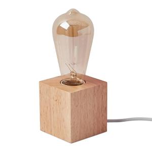 OuXean Lámpara de mesa pequeña Lámpara de noche con base de…