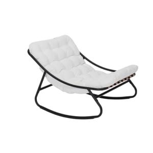 Rebecca Mobili Sillón balancín grande, silla relax de exter…