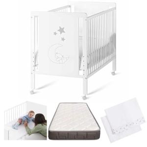 Cuna Colecho de Bebe, Kit para Unir la Cuna con la Cama, Co…