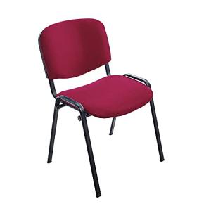 SILLA CONFIDENTE RD-965/2 GRANATE T.IGNIFUGA