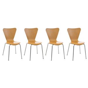 CLP Set 4X Sillas de Visita Calisto I Juego de 4X Silla de…