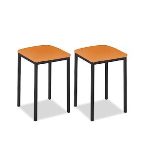 ASTIMESA Silla de Cocina Metálica con Respaldo Abierto, Nar…