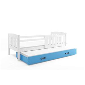 Interbeds Cama Nido Jacob 190x80, Color Blanco, Cajon azúl,…