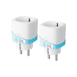 Meross Enchufe Inteligente 16A con Mide el Consumo, WiFi En…