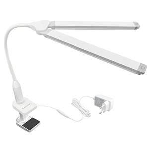 Lampara de Escritorio Lectura LED 2X 5W Regulable Tactil, L…