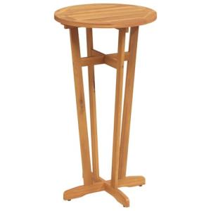 vidaXL Mesa Alta de jardín Madera Maciza de Acacia Ø60x105…