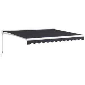 Outsunny toldo de Brazo articulado 4 x 3 m toldo eléctrico…