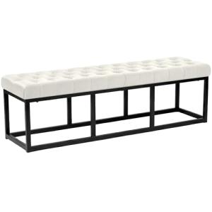 CLP Banco Acolchado Polson En Terciopelo I Banqueta Otomana…