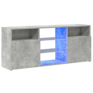 vidaXL Mueble para TV con Luces LED Soporte Mobiliario Apar…