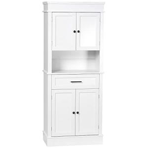 HOMCOM Alacena de Cocina Aparador de Comedor Mueble Auxilia…